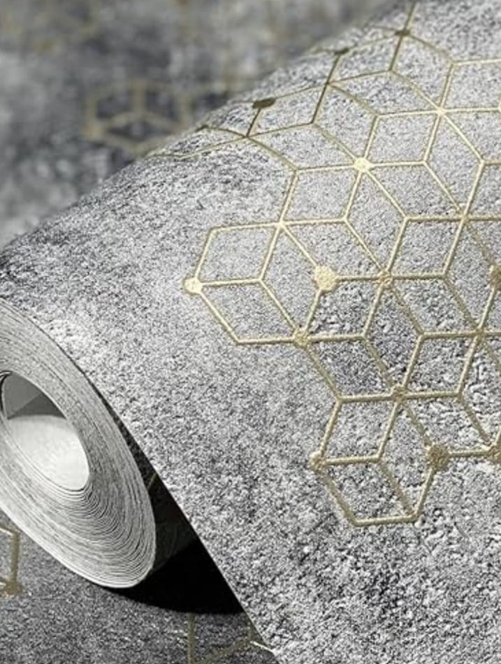Geometrik desen grubu — duvar kağıdı rulosu