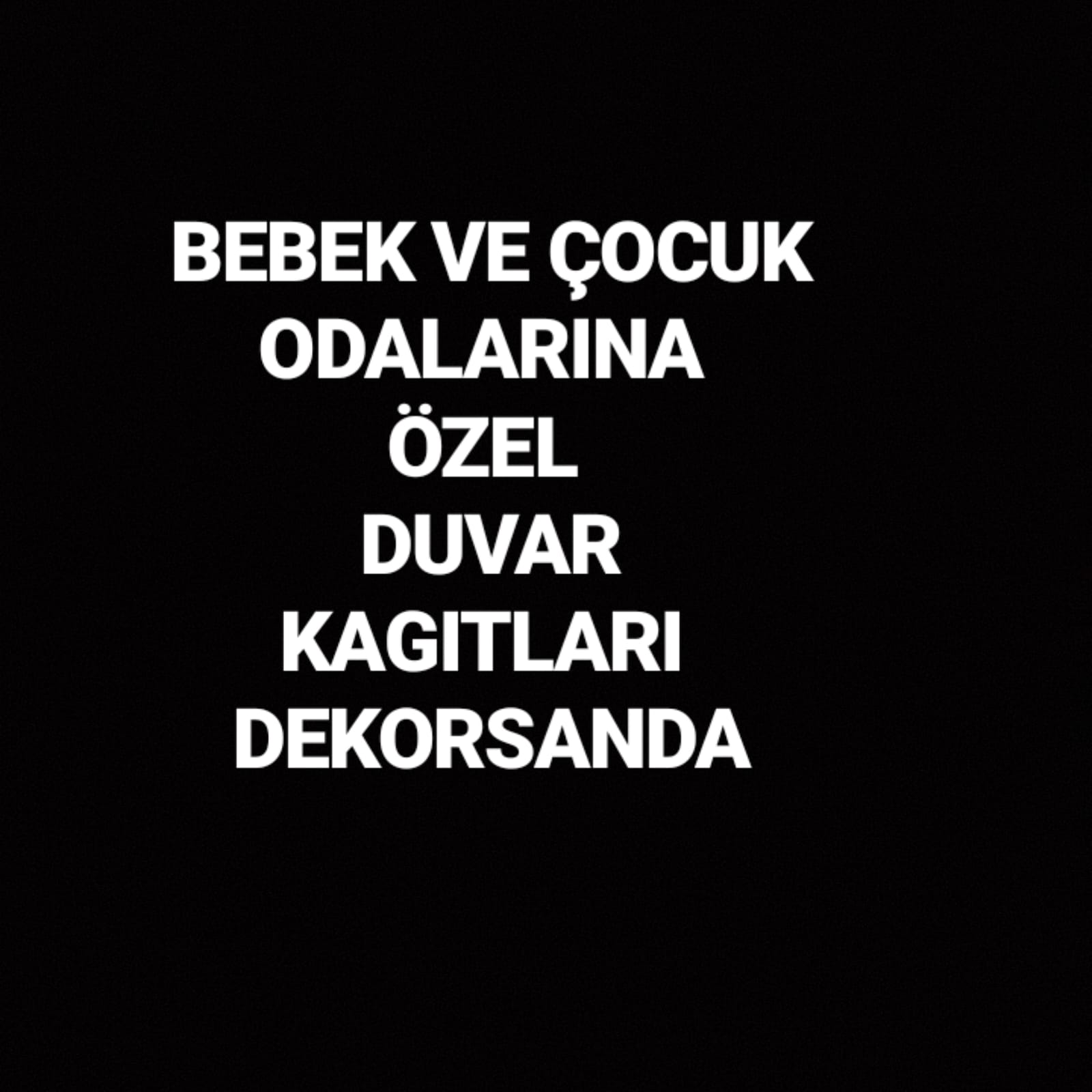 Bebek ve çocuk odalarına özel duvar kağıtları