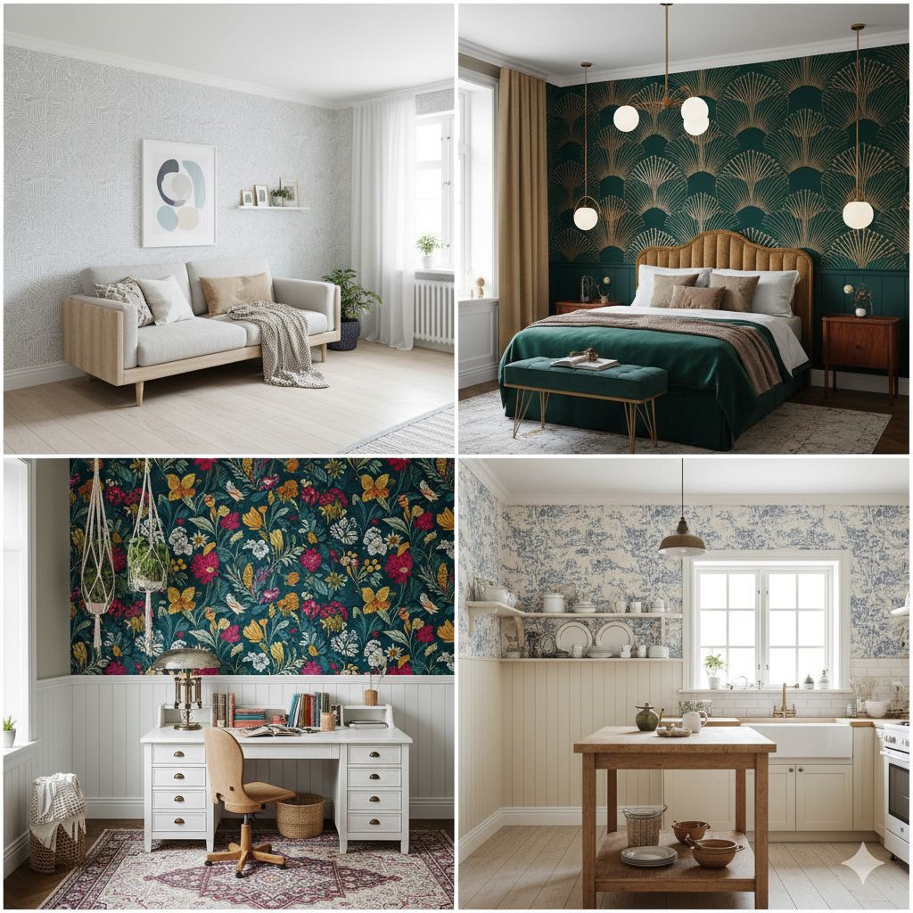 Dekorsan duvar kağıdı uygulaması — görsel 18